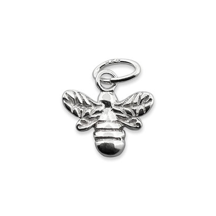 10mm Mini Bee Charm Sterling Silver