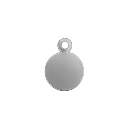 ImpressArt 10mm Circle Tag Aluminium