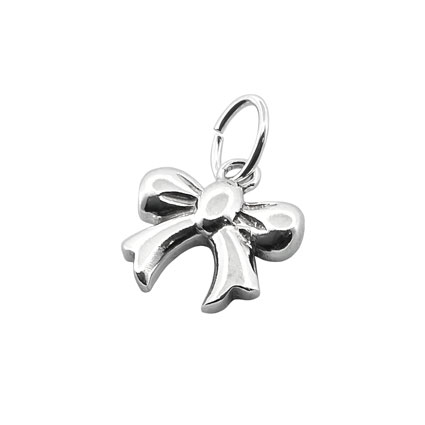 11mm Bow Sterling Silver Charm