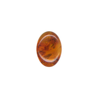 14x10mm Amber Cabochon