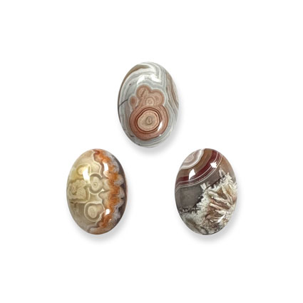 14x10mm Crazy Lace Agate Cabochon