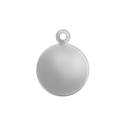ImpressArt 15mm Circle Tag Aluminium