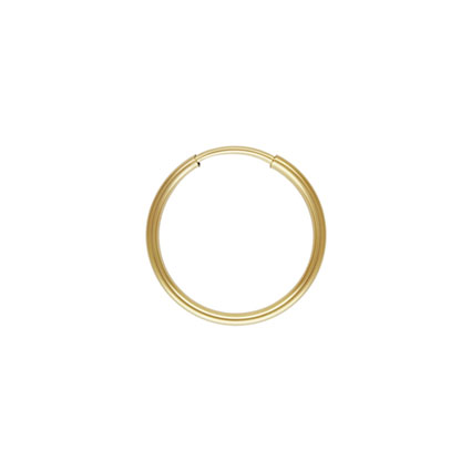 1.25x17mm Ear Hoop Sleeper Gold Filled
