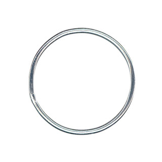 18mm Soldered Round Link Sterling Silver