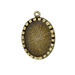 18x13mm Pendant setting Ant.Gold