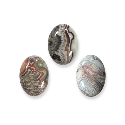 18x13mm Crazy Lace Agate Cabochon