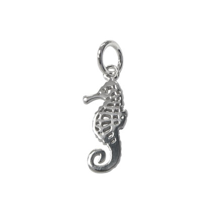 19mm Seahorse Pendant Sterling Silver