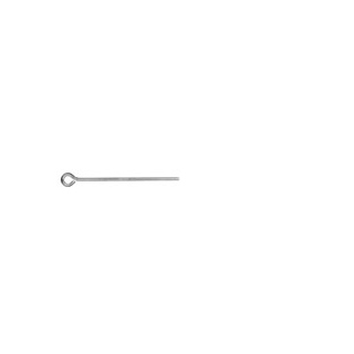 1'' Eye Pins Silver Plated