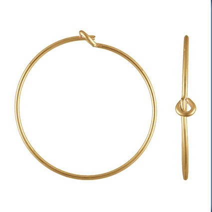 20mm Beading Hoop (0.7mm) Gold Filled