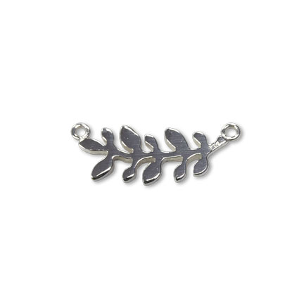 21mm Olive Branch Link Sterling Silver