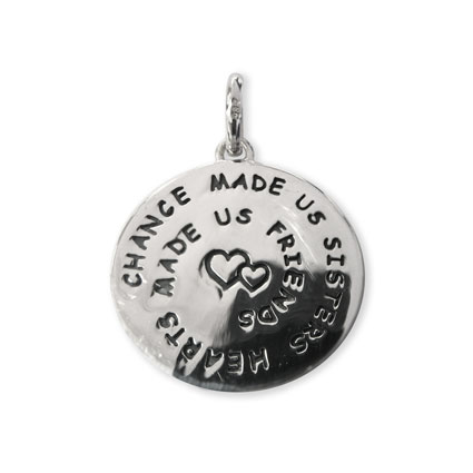 22mm Chance Sisters Pendant Sterling Silver