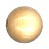 25mm Round Wooden Beads: Natural