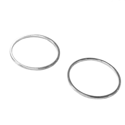 Whiz Links 25mm Round Rings SP