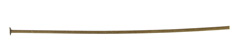 2'' Headpins Thin ANT.GOLD