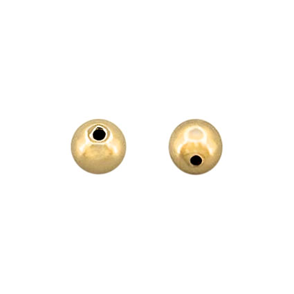 3mm Beads Gold plated