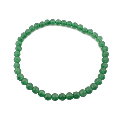 4mm Round Aventurine Elastic Bracelet