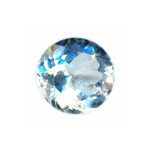 4mm Facet Cut Aquamarine Stone