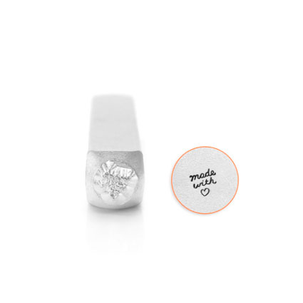ImpressArt 4mm Design Stamp Made with Love