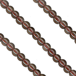 4mm Smokey Quartz Loose Bead String