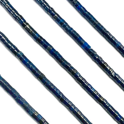 4x2mm Lapis Lazuli Heishi Disc Beads 16