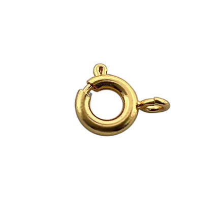 6mm Bolt Ring Gold plated