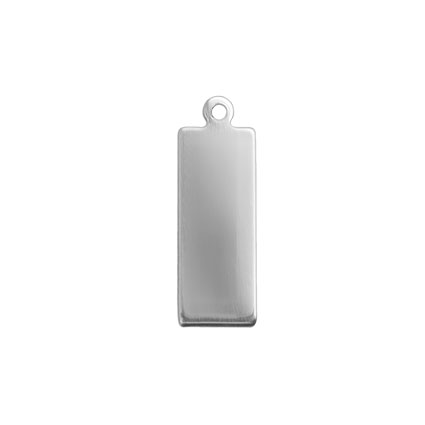 ImpressArt 5x17mm Rectangle Tag Aluminium