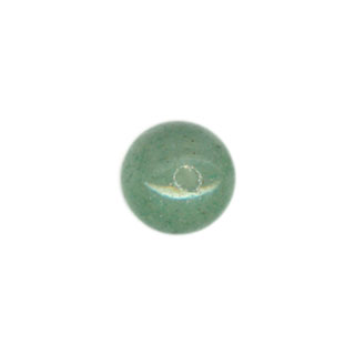 6mm Aventurine Half Drilled Beads