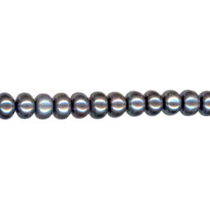 FWP 6mm Abacus Beads: Silver/grey