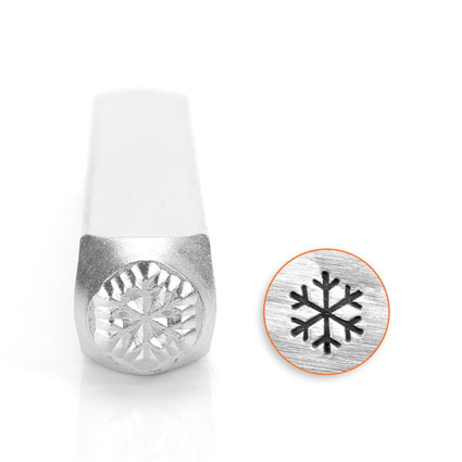 ImpressArt 6mm Design Stamp Lg Snowflake