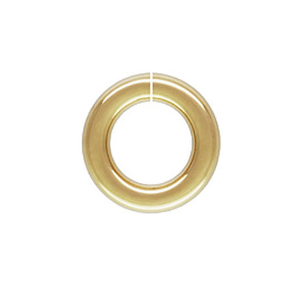 6mm Twist Lock Jump Ring (1mm) Gold Filled
