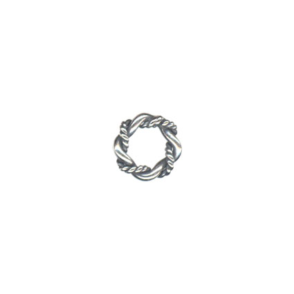 6mm Twist Rope Round Link Antq.Sterling Silver