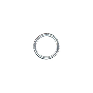 7.5mm Soldered Round Link Sterling Silver