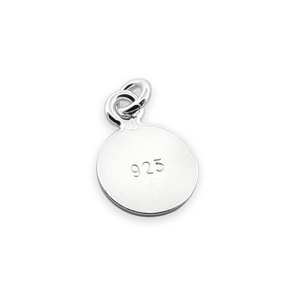 7mm Disc Tag w/925 stamp Sterling Silver