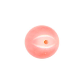 8mm Coral Half Drilled Beads