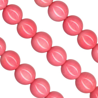 10mm Coral Round Beads
