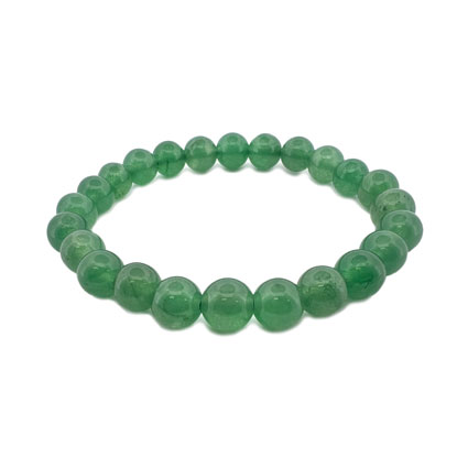 8mm Round Aventurine Elastic Bracelet