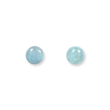 8mm Aquamarine Cabochon