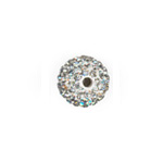 6mm Shamballa Bead w/Czech crystal: Crystal