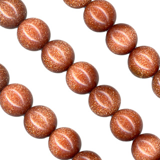 8mm Goldstone Loose String