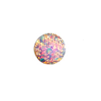 8mm Fire Opal Glass Cabochons