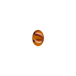 8x6mm Amber Cabochon