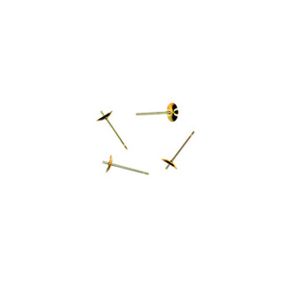 5mm Cup and Pin Earstuds 9ct Gold