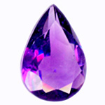 5x7mm Pear Amethyst Stone