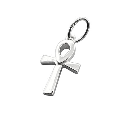 12mm Ankh Charm Sterling Silver