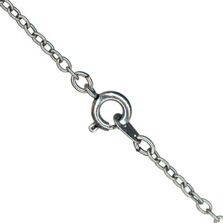 18'' Trace Chains Antique Silver