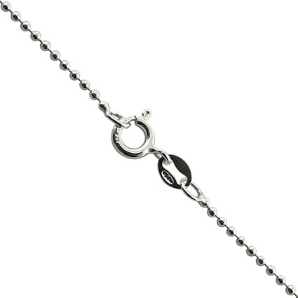 18"Ball Chain 1.5mm Sterling Silver