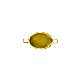 18x13mm Milled Edged Bangle Link: GP