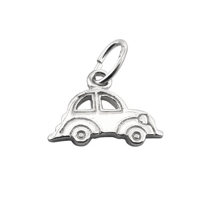 12mm Car Charm Sterling Silver
