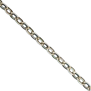 3x4mm Trace Chain Ant.Silver