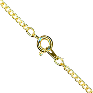 24'' Curb Chains Gold Plated